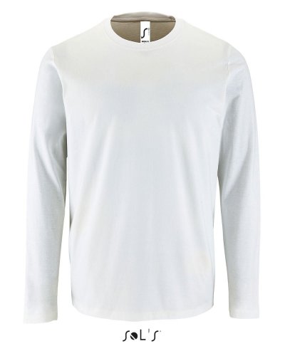 T-shirt imperial manica lunga Bianco