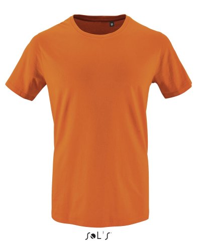 T-shirt uomo in cotone biologico Milo Men Arancio