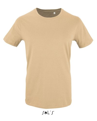 T-shirt uomo in cotone biologico Milo Men Sabbia