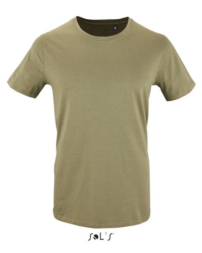 T-shirt uomo in cotone biologico Milo Men Kaki