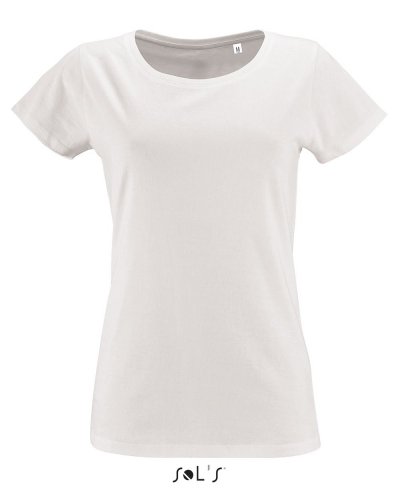 T-shirt in cotone biologico Milo Women Bianco