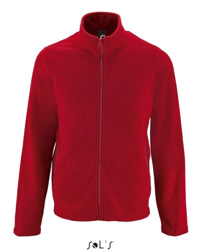 Giacca uomo in Pile Norman Rosso
