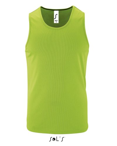 Canotta uomo Sporty TT Verde Fluo