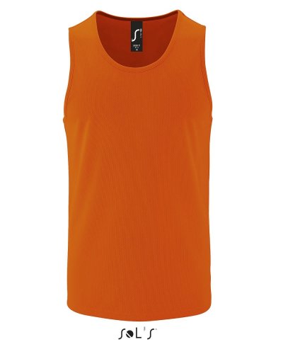 Canotta uomo Sporty TT Arancio Fluo