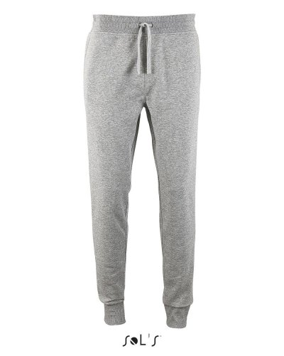 Pantaloni da jogging slim fit Jake Grigio Medio Melange