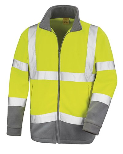 Micropile Safeety Fluo Yellow / Grey