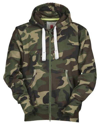 Felpa Con zip intera e cappuccio Dallas