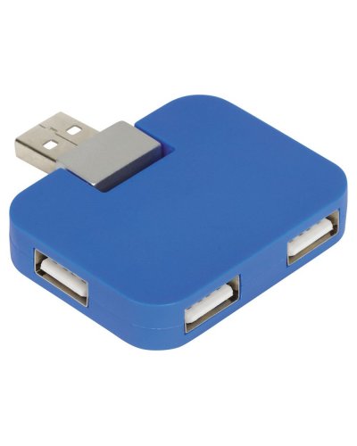 Connettore USB 4 porte Blu