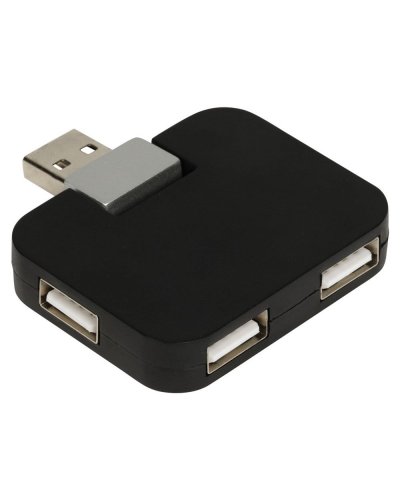 Connettore USB 4 porte Nero