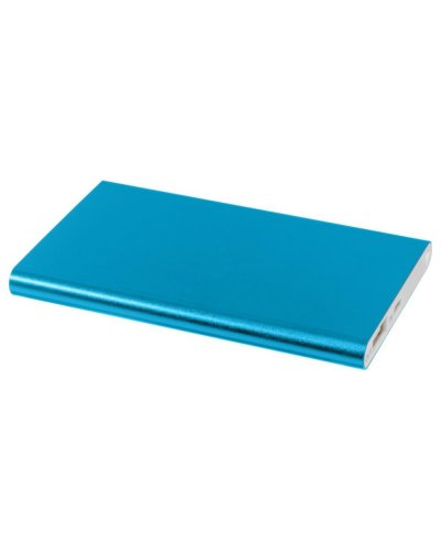 Powerbank in alluminio 4.000mAh Pep Blu Chiaro