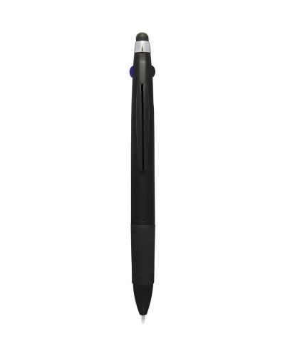 Penna a sfera 3 colori touch screen Nero