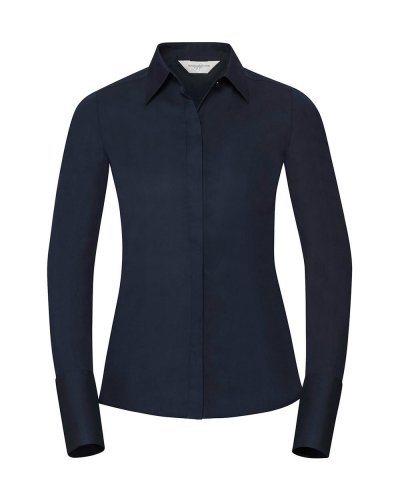 Camicia donna Ultimate Stretch maniche lunghe Bright Navy