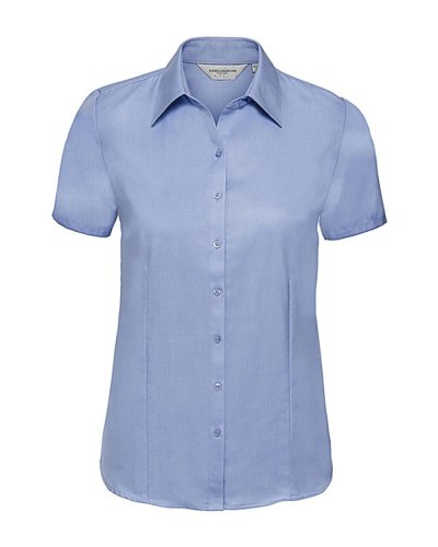 Camicia donna Herringbone (lisca di pesce) Light Blue