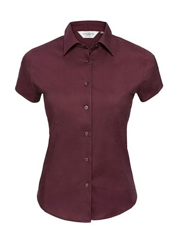 Camicia donna stretch cotone 140g Lancia maniche corte elegante