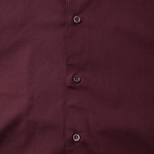 Chemise cintrée pour homme en coton stretch 140g manches courtes