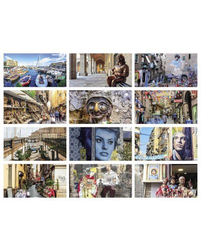 Calendario Città Meraviglie 2027 illustrato 12 mesi 29x47 cm