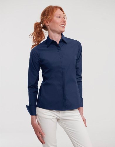 Camicia Donna Slim Ultimate Stretch Cotone 130g