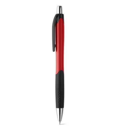 Penna a sfera Caribe con grip antiscivolo in ABS