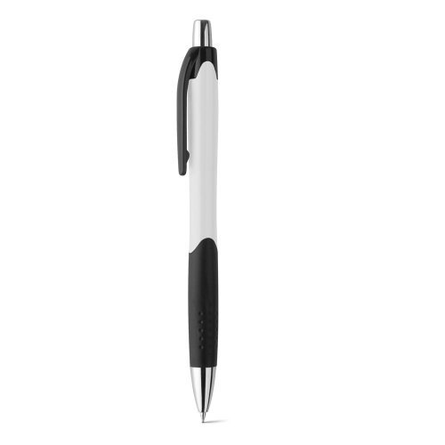 Penna a sfera Caribe con grip antiscivolo in ABS