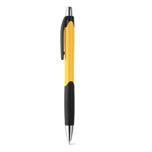 Penna a sfera Caribe con grip antiscivolo in ABS