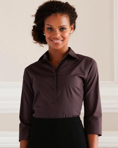 Camicia donna maniche a 3/4