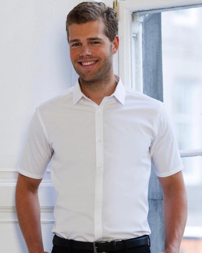 Camicia uomo Stretch mezza manica Ultimate