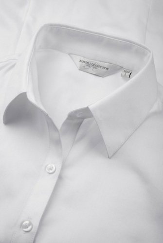 Camicia donna in cotone Herringbone (lisca di pesce)