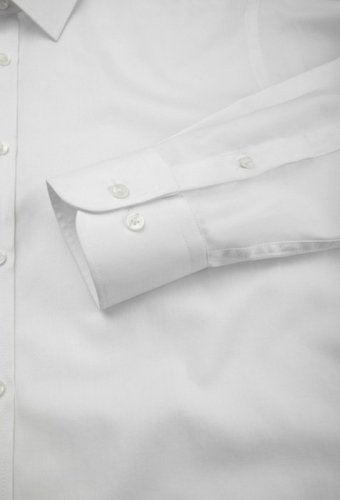 Camicia uomo maniche lunghe Herringbone