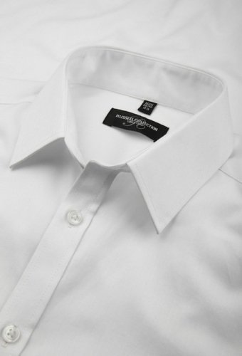 Camicia uomo maniche lunghe Herringbone