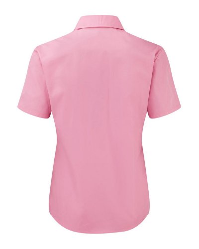Camicia popeline puro cotone maniche corte