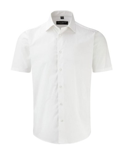 Camicia Stretch attillata maniche corte