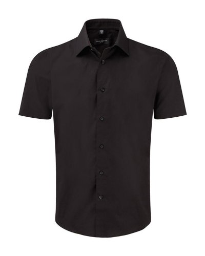Camicia Stretch attillata maniche corte
