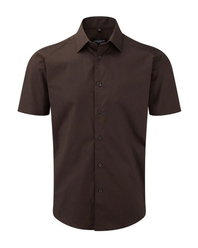 Camicia Stretch attillata maniche corte