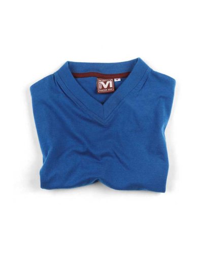 T-Shirt V-TEX scollo V Royal