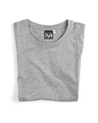 T-Shirt WOMAN donna girocollo Grigio Melange
