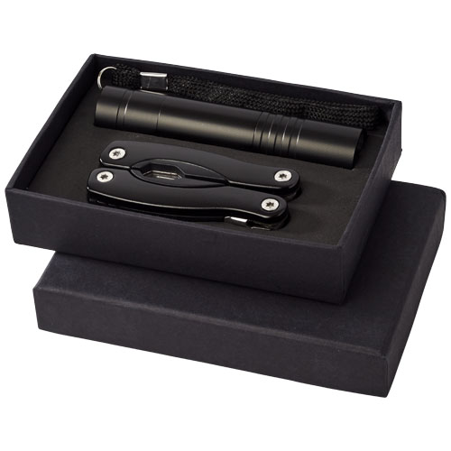 Set regalo coltello multifunzione e torcia