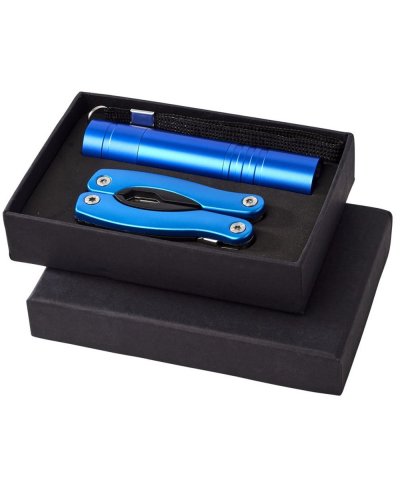 Set regalo coltello multifunzione e torcia