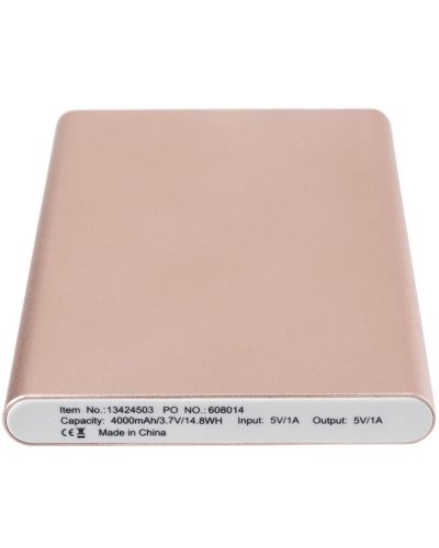 Powerbank in alluminio 4.000mAh Pep