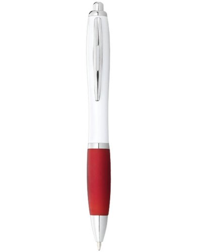 Penna a sfera Nash Solido Bianco / Rosso