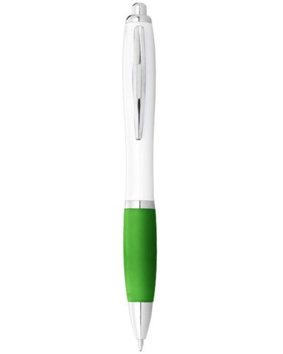 Penna a sfera Nash Solido bianco / verde