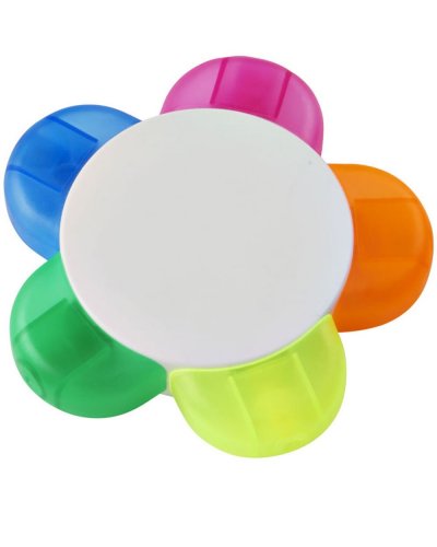 Evidenziatore Flower Solido Bianco