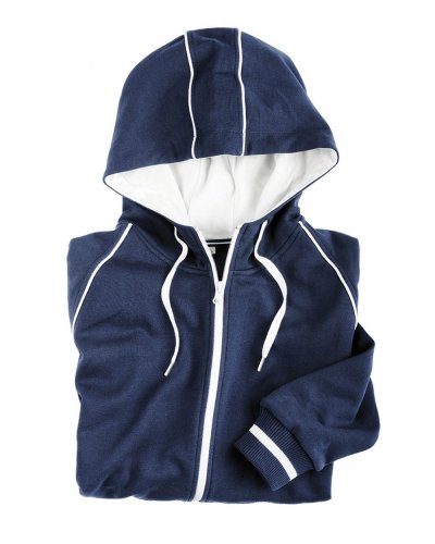Felpa Enjoy full zip con cappuccio