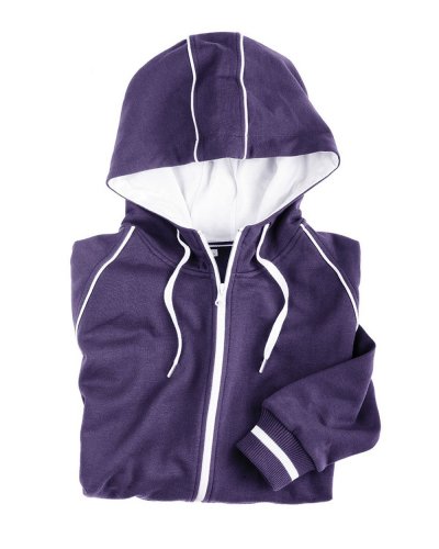 Felpa Enjoy full zip con cappuccio