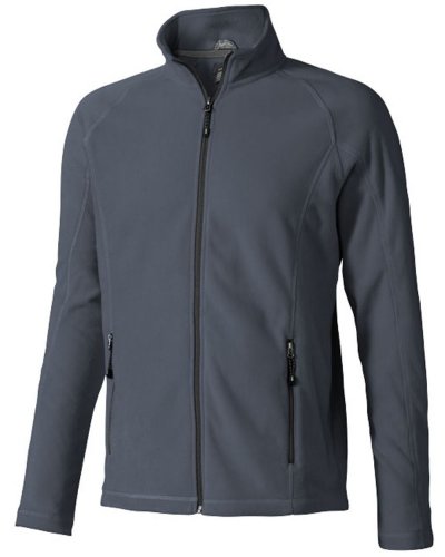Pile zip intera polyfleece Rixford Uomo Storm Grey