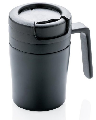 Tazza Cofee To Go con manico Nero