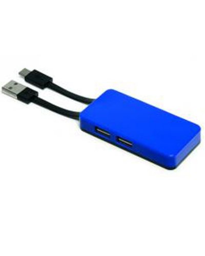 Estensore USB 4 porte Blu