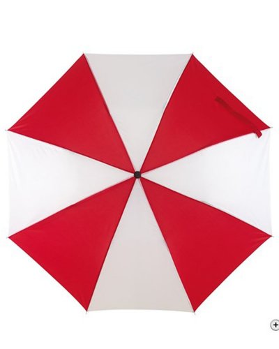 Ombrello tascabile REGULAR Rosso / Bianco