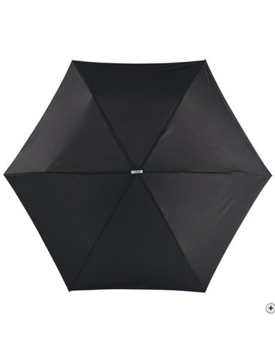 Mini ombrello tascabile FLAT Nero