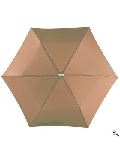 Mini ombrello tascabile FLAT Marrone