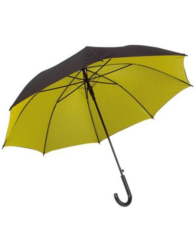 Ombrello classico DOUBLY Nero / Giallo